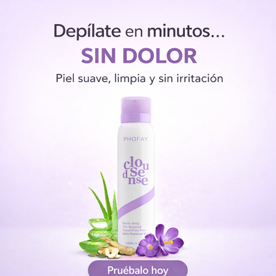 Spray Phofay - Crema Depliatoria Indolora de Acción Rápida