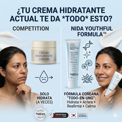El Secreto Coreano para una Piel de Cristal: NIDA Ultimate Moisturizing Cream.