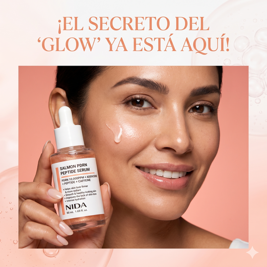 Renueva tu Piel: NIDA Salmon PDRN Peptide Serum para Firmeza y Luminosidad