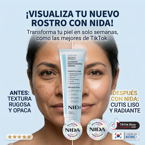 El Secreto Coreano para una Piel de Cristal: NIDA Ultimate Moisturizing Cream.