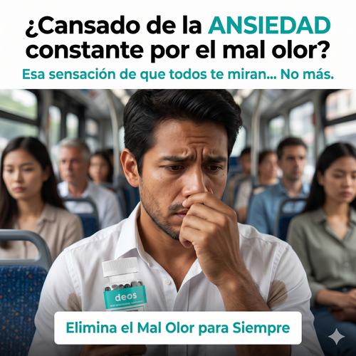 DEOS: Tu revolución contra el mal olor desde el interior.