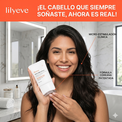 Dile adiós a la caída: El secreto coreano Lilyeve Grow:Turn Ampoule para un cabello más fuerte.