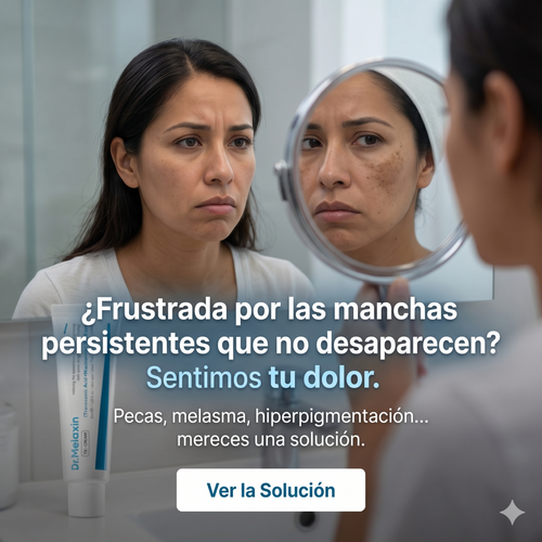 Despídete de las Manchas Oscuras: Revela una Piel Luminosa y Uniforme con Dr. Melaxin