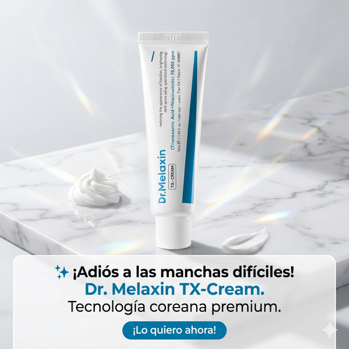 Despídete de las Manchas Oscuras: Revela una Piel Luminosa y Uniforme con Dr. Melaxin