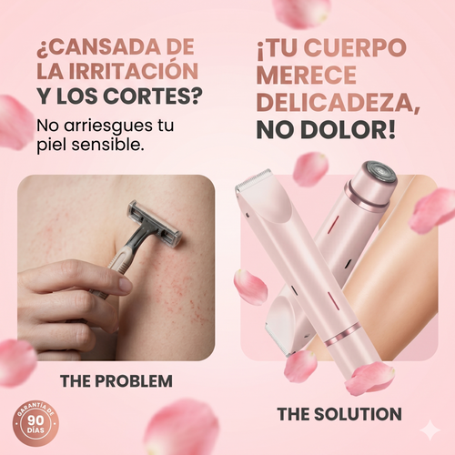 Piel suave y sin irritación: Tu solución 2 en 1 definitiva