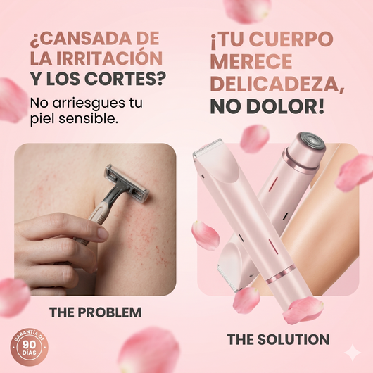 Piel suave y sin irritación: Tu solución 2 en 1 definitiva