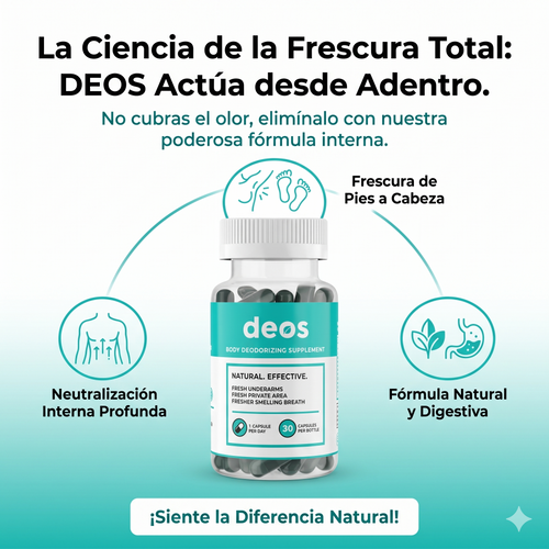 DEOS: Tu revolución contra el mal olor desde el interior.