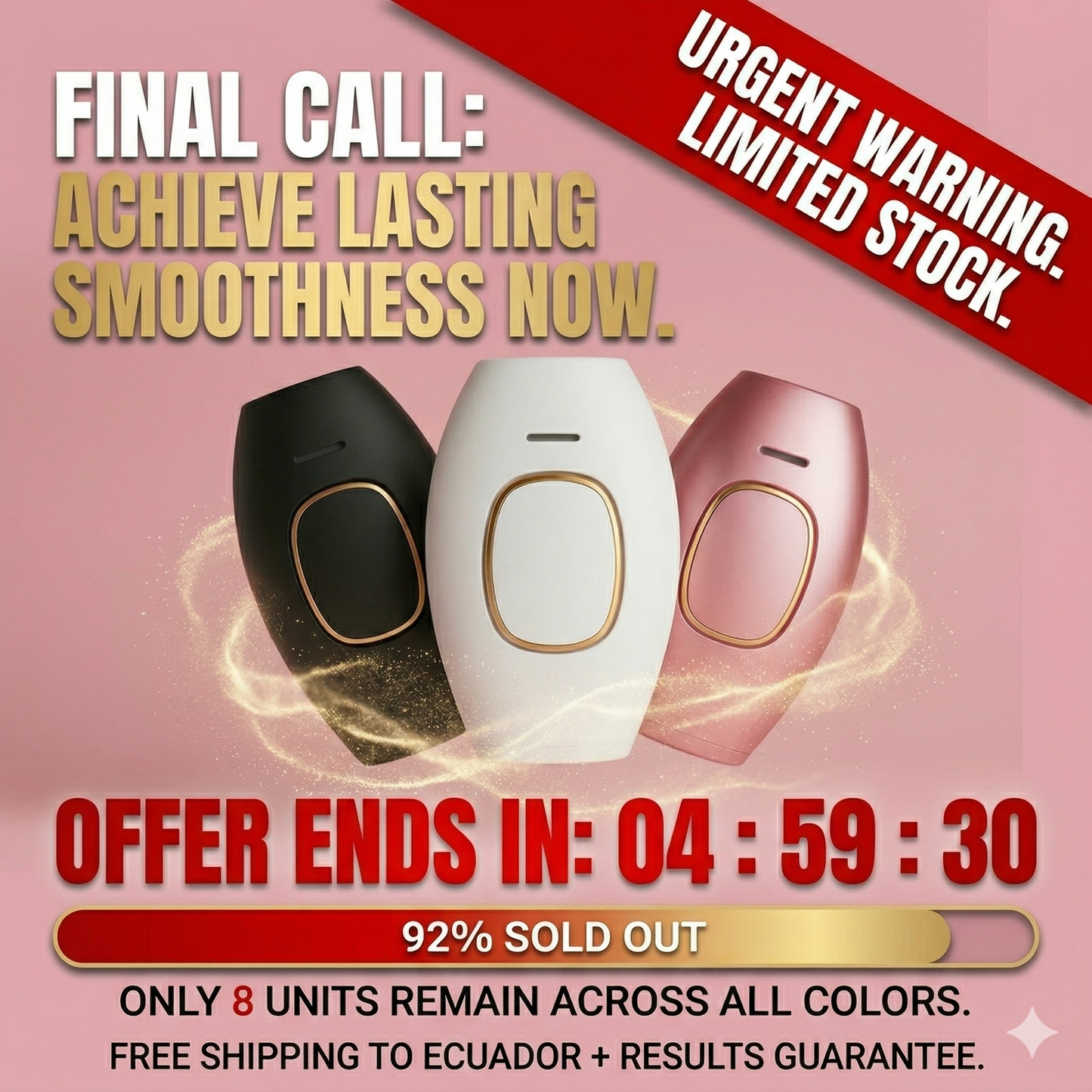 Luminos IPL Permanent Hair Removal