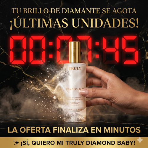 Truly Diamond Baby Firm & Illuminate Treatment Body Serum: El Lujo de una Piel Firme, Joven y Luminosa.