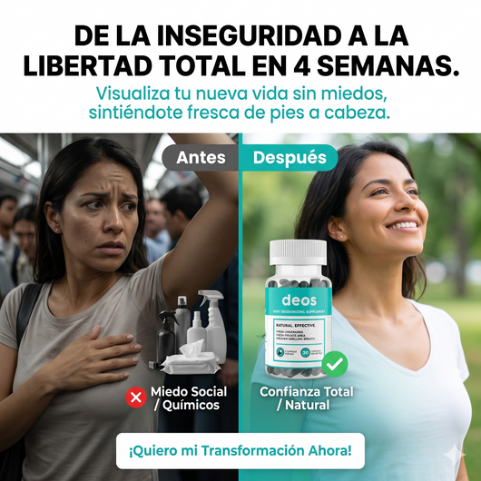 DEOS: Tu revolución contra el mal olor desde el interior.