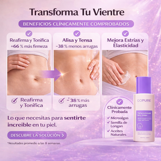 Tighten & Smooth Belly Cream - Crema Reafirmante