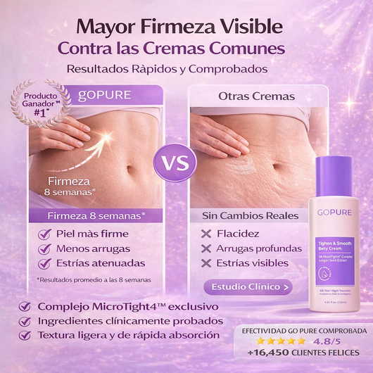 Tighten & Smooth Belly Cream - Crema Reafirmante